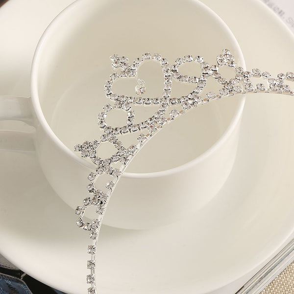 Princess Crown Silver Crystal