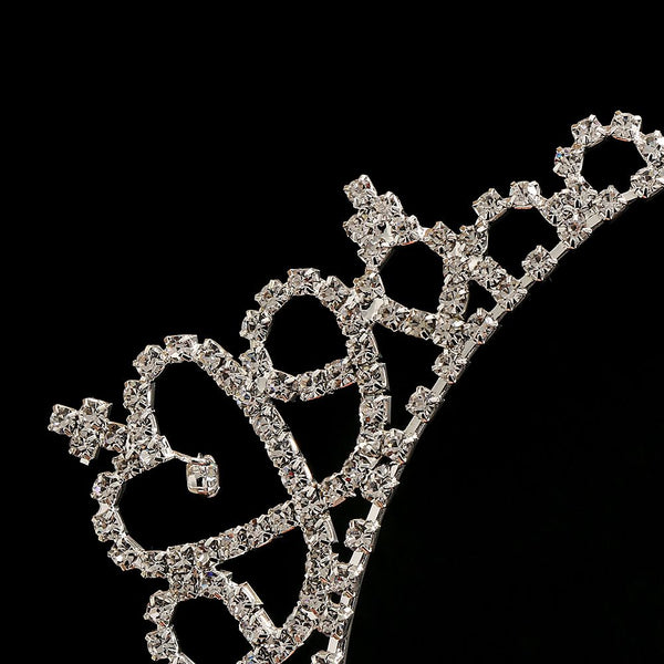 Princess Crown Silver Crystal