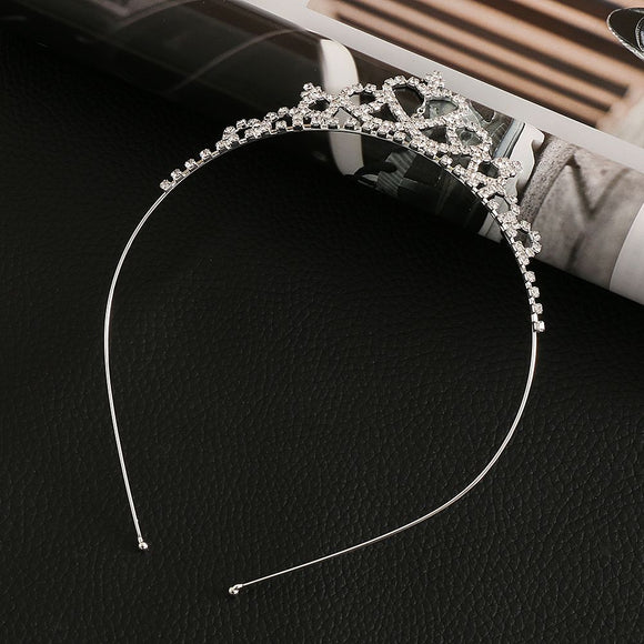 Princess Crown Silver Crystal