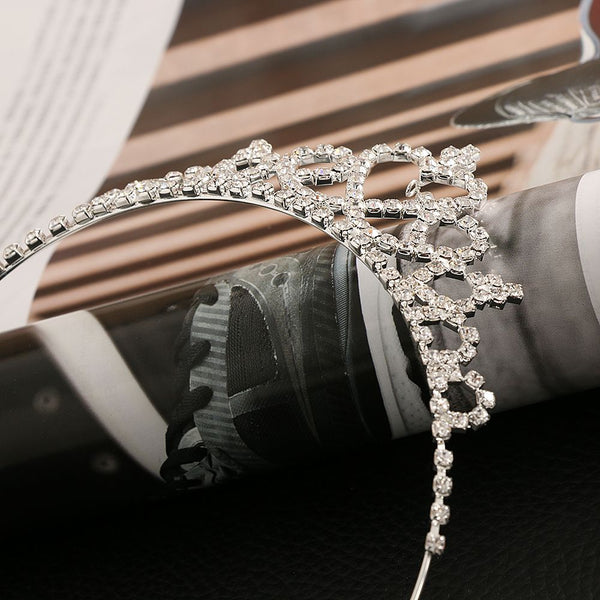 Princess Crown Silver Crystal