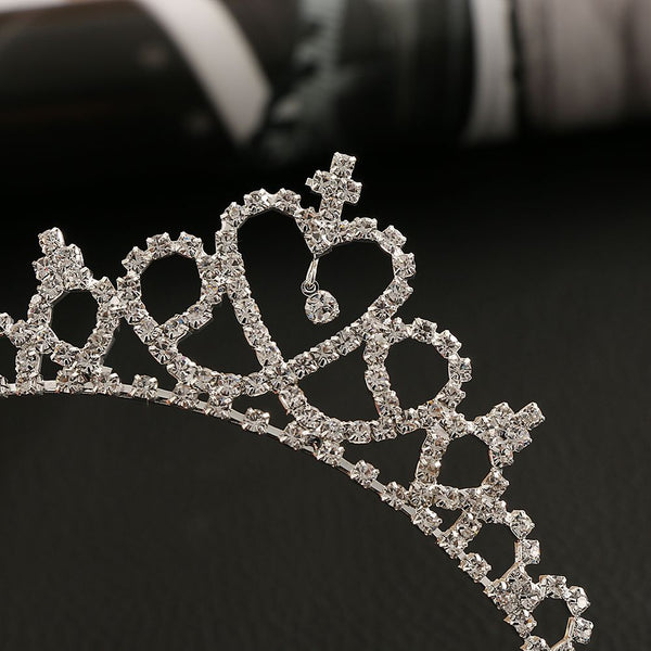Princess Crown Silver Crystal