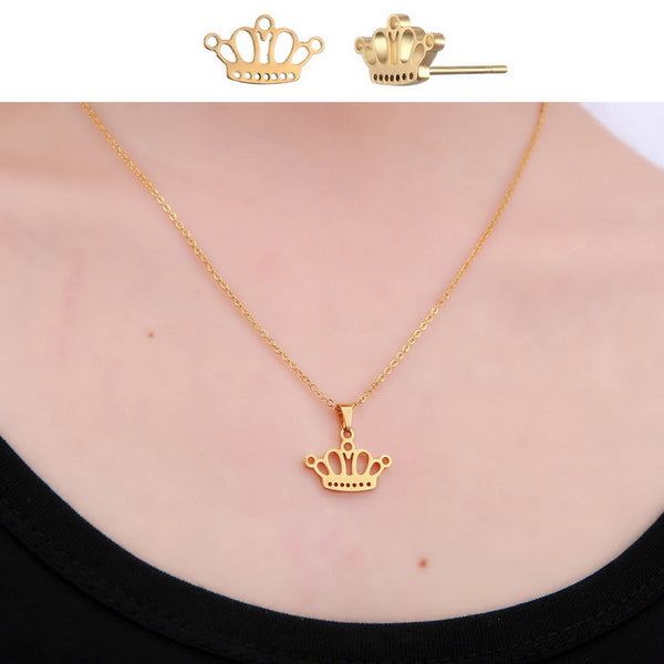 Princess Crown Jewelry Set