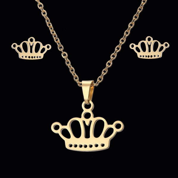 Princess Crown Jewelry Set