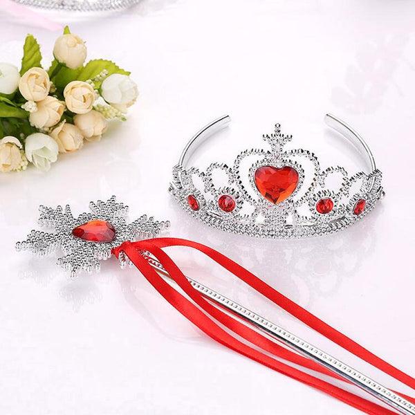 Fairy Rhinestone Crown & Wand