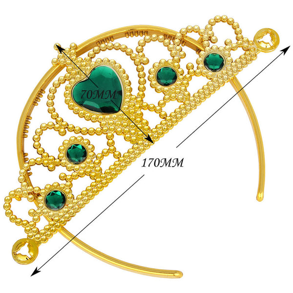 Fashion Gold Princess Crown & Wand