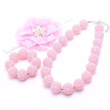 Pink Princess Jewelry Set