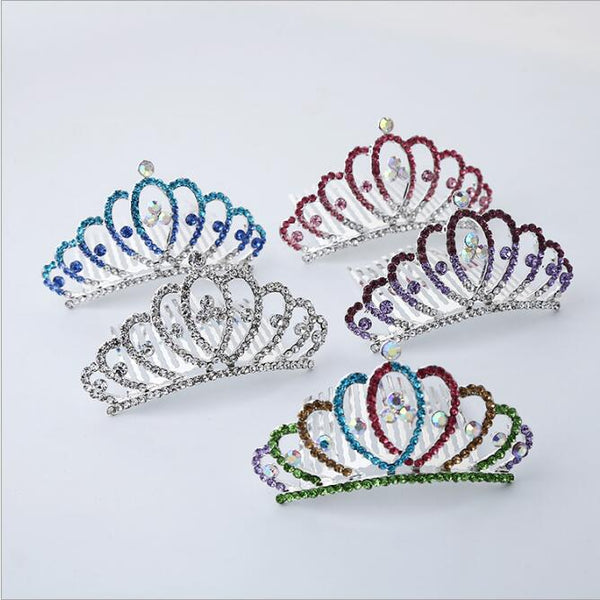 Princess Tiara Hair Combs