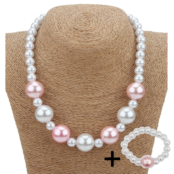 Princess Pearl Jewelry Set