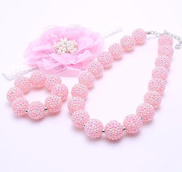 Pink Princess Jewelry Set