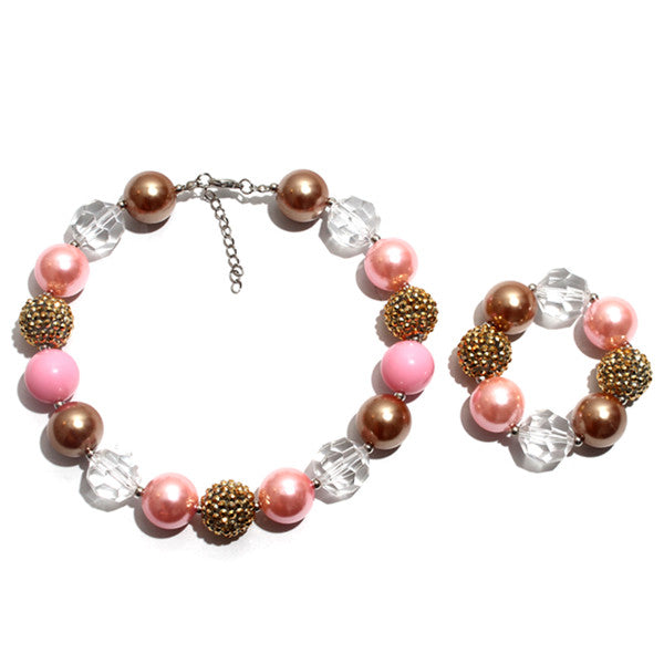 Stylish Flower Chunky Set