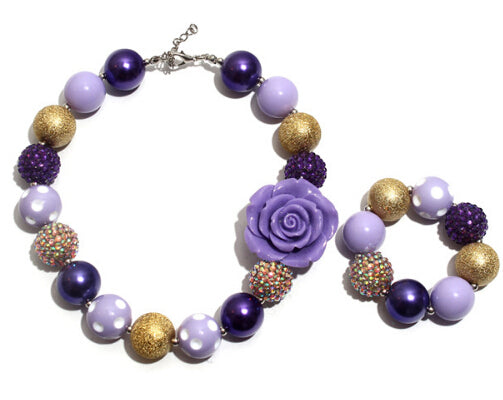 Stylish Flower Chunky Set