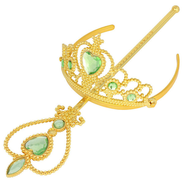 Fashion Gold Princess Crown & Wand
