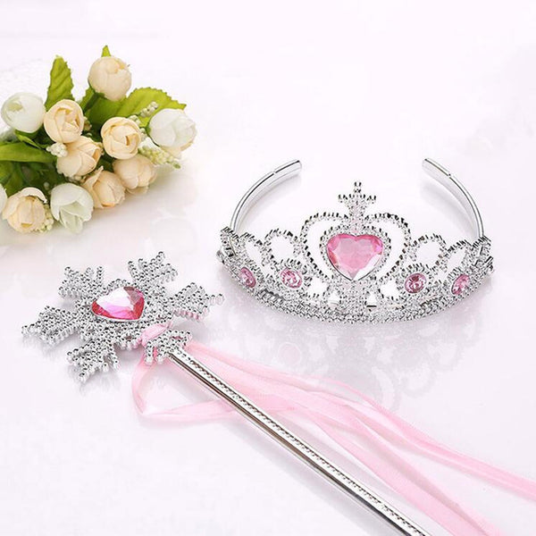 Fairy Rhinestone Crown & Wand