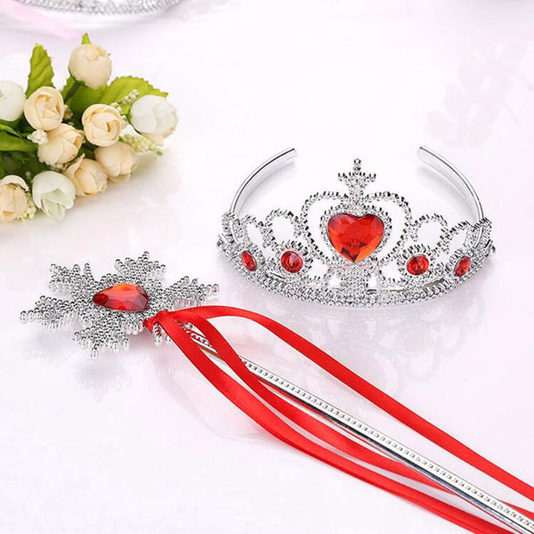 Fairy Rhinestone Crown & Wand
