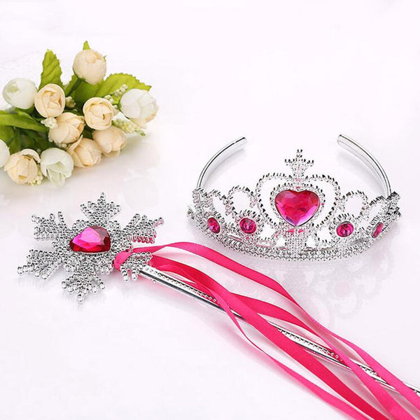 Fairy Rhinestone Crown & Wand