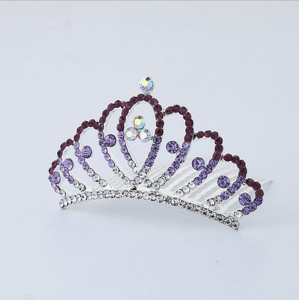 Princess Tiara Hair Combs